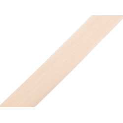 Fold over edge elastic width 20 mm - Lightbeige (1 Meter)