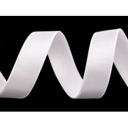 Satin shoulder elastic width 20 mm - Cream lightest (1 Meter)