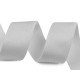Satin elastic 25 mm - White (1 Meter)