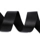 Satin elastic 25 mm - White (1 Meter)