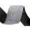 Elastico con lurex, larghezza: 40 mm - Nero (1 Metro)