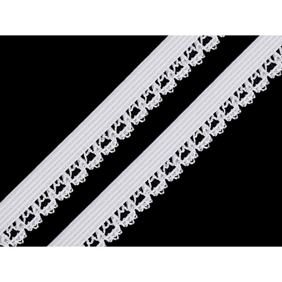 Decorative elastic width 15 mm - Grey (20 Meters)