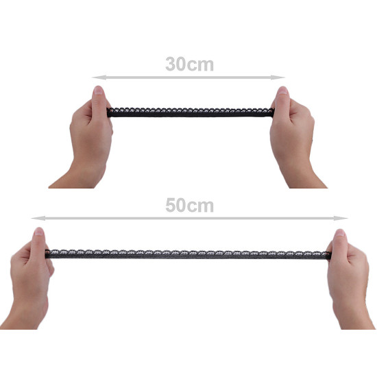 Decorative elastic width 15 mm - Grey (20 Meters)