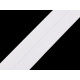 Fold over elastic, width 40 mm - Black (1 Meter)
