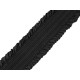 Decorative elastic width 48 mm - Black (20 Meters)