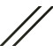 Plochá pruženka šíře 4 mm - Černá (250 Metry)
