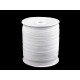 Flat elastic width 4 mm - Black (100 Meters)