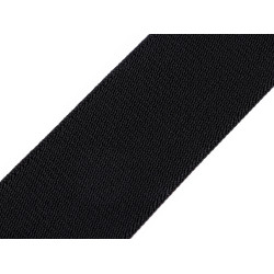Sewing elastic band, extra thick width 50 mm - Black (10 Meters)