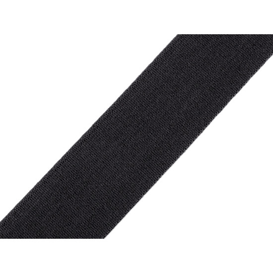 Soft woven elastic, width 35 mm - Lightgrey (25 Meters)