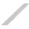 Faltgummi breite 10 mm - Hell-grau (20 Meter)