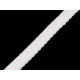 Decorative elastic width 10 mm - Very light grey (20 Meters)