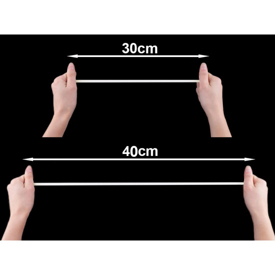 Elastic confecții, lățime 12 mm - Negru (20 Metri) Elastic confecții, lățime 12 mm - Negru (20 Metri)