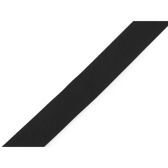 Elastic confecții, lățime 12 mm - Negru (20 Metri) Elastic confecții, lățime 12 mm - Negru (20 Metri)