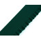 Gummizug mit rüschen breite 53 mm - Dunkelgrün (1 Meter)