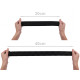 Elastic non-slip band / silicone backed gripper width 40 mm - Black (1 Meter) Elastic non-slip band / silicone backed gripper width 40 mm - Black (1 Meter)