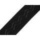 Elastic non-slip band / silicone backed gripper width 50 mm - Black (1 Meter) Elastic non-slip band / silicone backed gripper width 50 mm - Black (1 Meter)