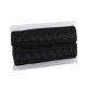 Elastic non-slip band / silicone backed gripper width 50 mm - Black (1 Meter) Elastic non-slip band / silicone backed gripper width 50 mm - Black (1 Meter)