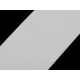 Woven elastic, width 80 mm - White (1 Meter)