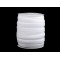 Banda elastica cu silicon  12 mm - Alb (1 Metru)