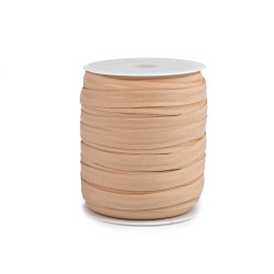 Elastic with silicone width 12 mm - Beige (1 Meter)