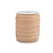 Banda elastica cu silicon  12 mm - Bej (1 Metru)