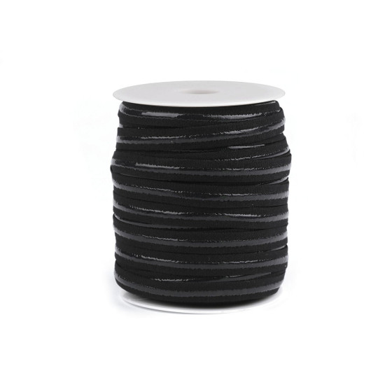Elastic with silicone width 12 mm - Green yellow (30 Meters) Elastic with silicone width 12 mm - Green yellow (30 Meters)