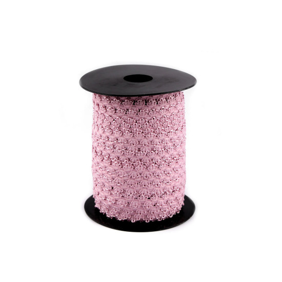Decorative elastic width 10 mm - Off white (45 Meters)