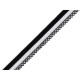 Decorative elastic width 14 mm - Black (90 Meters)