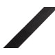 Satin bra strap elastic, width 20 mm - Black (90 Meters)