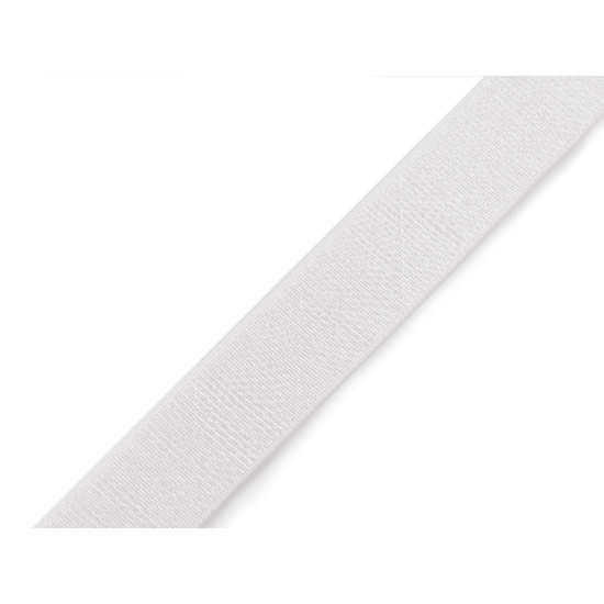 Satin bra strap elastic, width 20 mm - Black (90 Meters)