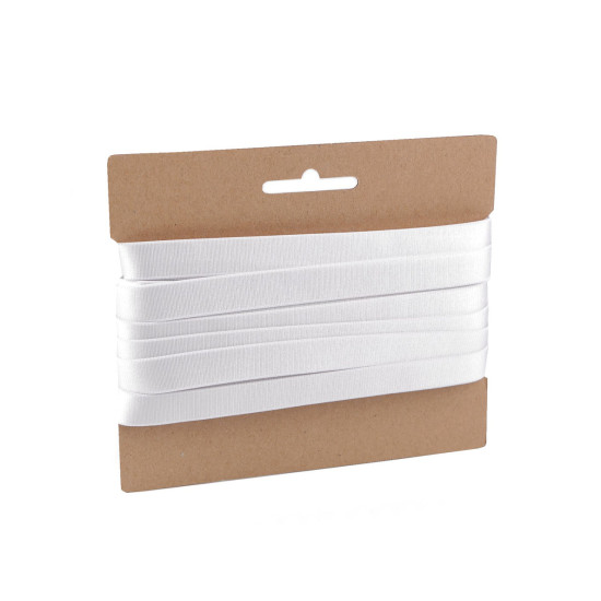 Satin bra strap elastic, width 15 mm - Cream lightest (90 Meters) Satin bra strap elastic, width 15 mm - Cream lightest (90 Meters)