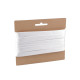 Satin bra strap elastic, width 15 mm - Cream lightest (90 Meters) Satin bra strap elastic, width 15 mm - Cream lightest (90 Meters)