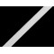 Satin / shoulder elastic width 6 mm - White (1 Meter)
