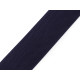 Elastic with twill pattern for belts and suspenders, width 40 mm - Blue dark (1 Meter) Elastic with twill pattern for belts and suspenders, width 40 mm - Blue dark (1 Meter)