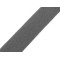 Gummiband doppelseitig, weich, breite 40 mm - Grau (1 Meter)