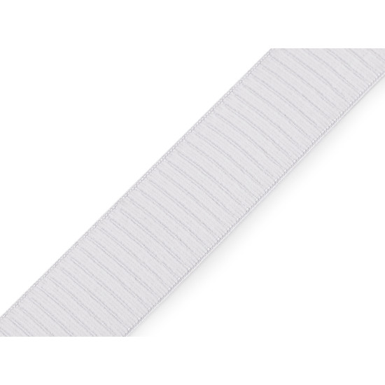 Pruženka měkká šíře 30 mm - Modrá tmavá (1 Metr)