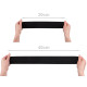Elastic fold over trimming width 58 mm - Black (1 Meter)