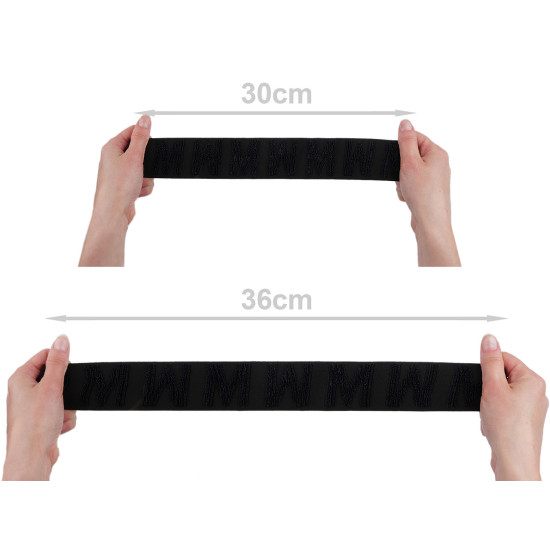 Soft elastic for hems of clothes, width 50 mm - Darkbeige (1 Meter) Soft elastic for hems of clothes, width 50 mm - Darkbeige (1 Meter)