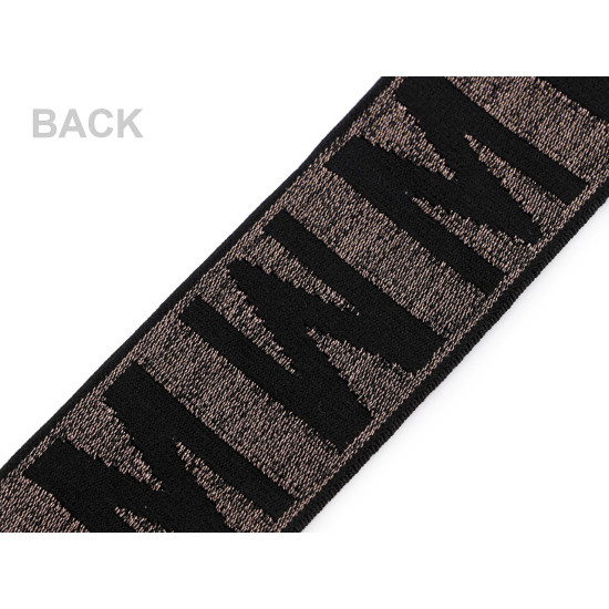 Soft elastic for hems of clothes, width 50 mm - Darkbeige (1 Meter) Soft elastic for hems of clothes, width 50 mm - Darkbeige (1 Meter)