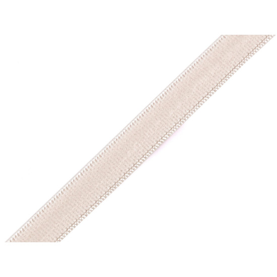 Elastic with silicone, width 10 mm - Forget-me-not blue (18 Meters) Elastic with silicone, width 10 mm - Forget-me-not blue (18 Meters)