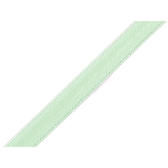 Elastic with silicone, width 10 mm - Forget-me-not blue (18 Meters) Elastic with silicone, width 10 mm - Forget-me-not blue (18 Meters)