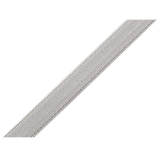 Elastic with silicone, width 10 mm - Forget-me-not blue (18 Meters) Elastic with silicone, width 10 mm - Forget-me-not blue (18 Meters)