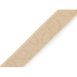 Shoulder elastic with a satin pattern, width 18 mm - Nude (10 Meters)