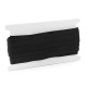 Shoulder elastic with a satin pattern, width 18 mm - Black (90 Meters) Shoulder elastic with a satin pattern, width 18 mm - Black (90 Meters)