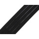 Elastic with silicone strips, width 50 mm - Black (1 Meter)