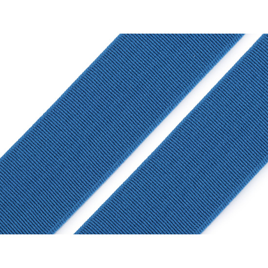 Soft woven elastic, width 25 mm - Mint (1 Meter)