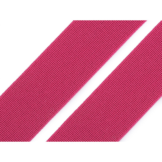 Soft woven elastic, width 25 mm - Mint (1 Meter)