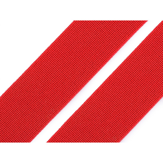 Soft woven elastic, width 25 mm - Mint (1 Meter)