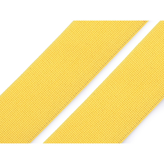 Soft woven elastic, width 25 mm - Mint (1 Meter)