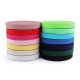 Soft woven elastic, width 25 mm - Mint (1 Meter)